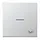 JUNG AL 2990 KO5 L schakelwip met lichtsymbool en controlevenster LS990 aluminium