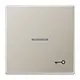 JUNG ES 2990 KO5 T schakelwip met sleutelsymbool en controlevenster LS990 edelstaal