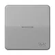 JUNG CD 590 KO5L GR schakelwip met controlevenster met lichtsymbool CD500 grijs