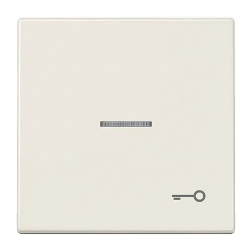 JUNG LS 990 KO5 T schakelwip met sleutelsymbool en controlevenster LS990 creme