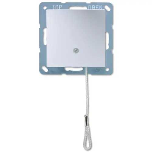 JUNG A 506 BF NUZ AL trekschakelaar A-range aluminium