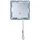 JUNG A 506 BF NUZ AL trekschakelaar A-range aluminium