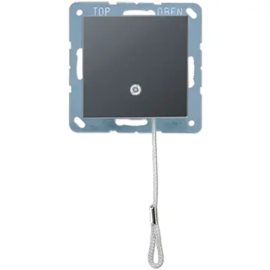 JUNG A 506 BF NUZ ANM trekschakelaar A-range antraciet mat