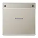 JUNG ES 2990 NAKO5 schakelwip met controlevenster en tekstvenster LS990 edelstaal