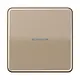 JUNG CD 590 KO5 GB schakelwip met controlevenster CD500 goud brons