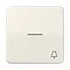 JUNG CD 590 KO5K schakelwip met belsymbool en controlevenster CD500 creme