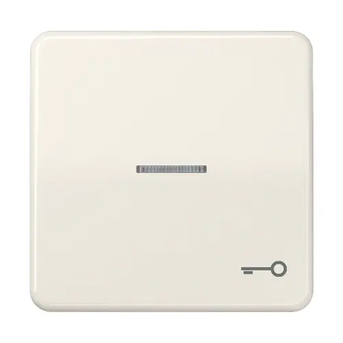 JUNG CD 590 KO5T schakelwip met sleutelsymbool en controlevenster CD500 creme
