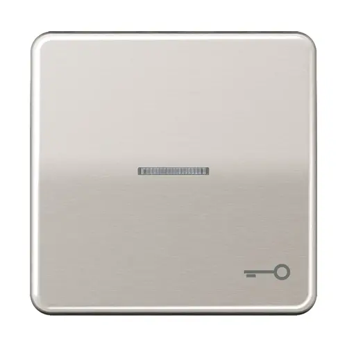 JUNG CD 590 KO5T PT schakelwip met sleutelsymbool en controlevenster CD500 platina