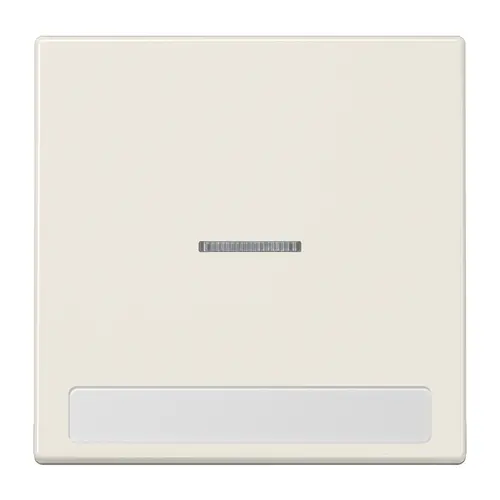 JUNG LS 990 NAKO5 schakelwip met controlevenster en tekstvenster LS990 creme