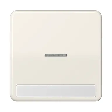 JUNG CD 590 NAKO5 schakelwip met controlevenster en tekstvenster CD500 creme