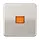 JUNG CD 590 KO PT schakelwip groot controlevenster CD500 platina