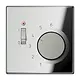 JUNG TR GCR 241 kamerthermostaat verbreek 24V LS990 glanzend chroom