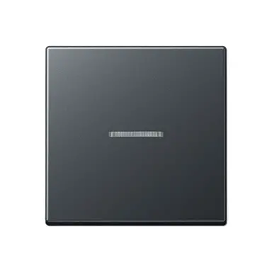 JUNG A 590 BF KO5 ANM schakelwip met controlevenster A-range antraciet mat