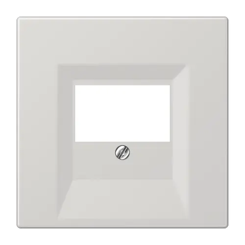 JUNG LS 969 T LG centraalplaat multimedia LS990 lichtgrijs