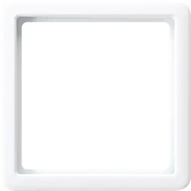 JUNG CD 561 Z5 WW verloopplaat 55 x 55 mm CD500 alpine wit