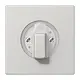 JUNG LS 1941 LG draaiknop tbv jaloezie of draaischakelaar LS990 lichtgrijs