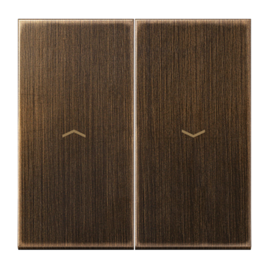 JUNG ME 2995 P AT wip tbv jaloezieschakelaar LS990 messing antiek