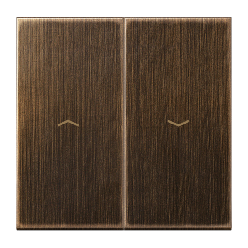 JUNG ME 2995 P AT wip tbv jaloezieschakelaar LS990 messing antiek