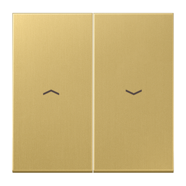 JUNG ME 2995 P C wip tbv jaloezieschakelaar LS990 messing klassiek