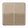 JUNG CD 595 KO5 GB schakelwip 2-voudig met controlevenster CD500 goud brons
