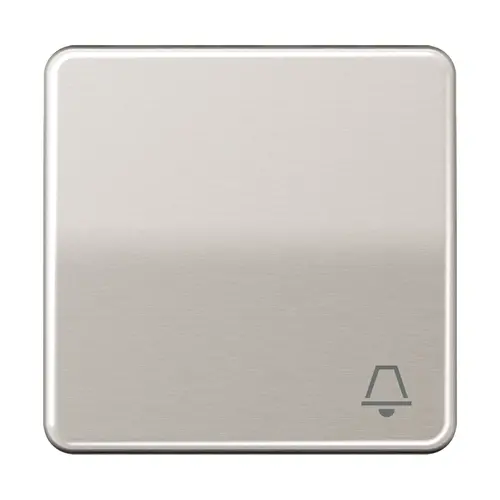 JUNG CD 590 K PT schakelwip met belsymbool CD500 platina