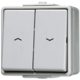 JUNG 609 VW jaloezieschakelaar 1-polig opbouw IP44 WG600