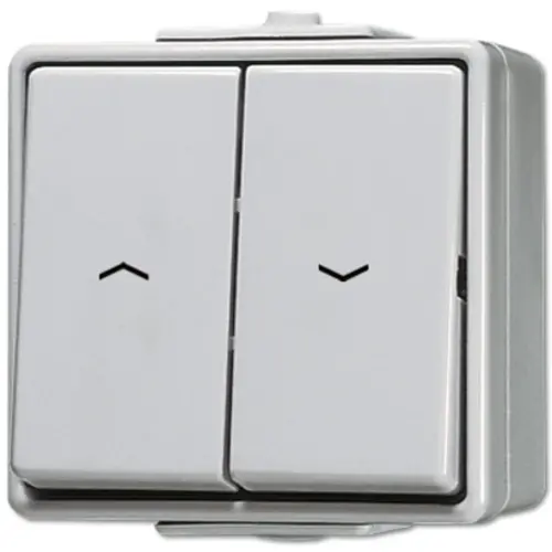 JUNG 609 VW jaloezieschakelaar 1-polig opbouw IP44 WG600