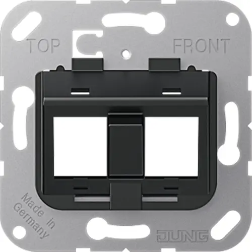 JUNG 3069-2 BR montageadapter 30 graden Brand-Rex 2-voudig