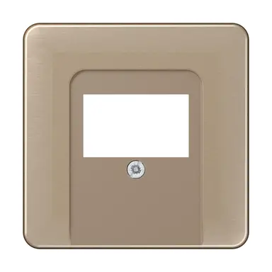 JUNG CD 569 T GB centraalplaat multimedia CD500 goud brons