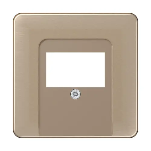 JUNG CD 569 T GB centraalplaat multimedia CD500 goud brons