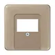JUNG CD 569 T GB centraalplaat multimedia CD500 goud brons
