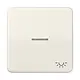 JUNG CD 590 KO5L schakelwip met lichtsymbool en controlevenster CD500 creme