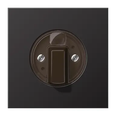 JUNG AL 1941 D draaiknop tbv jaloezie of draaischakelaar LS990 dark gelakt aluminium
