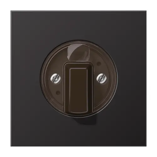 JUNG AL 1941 D draaiknop tbv jaloezie of draaischakelaar LS990 dark gelakt aluminium