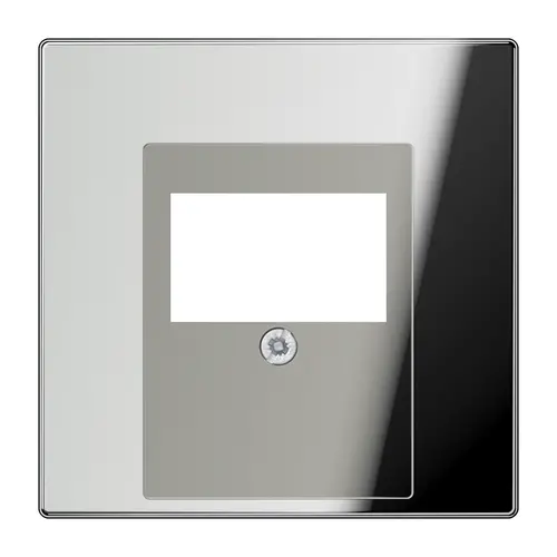 JUNG GCR 2969 T centraalplaat multimedia LS990 glanzend chroom