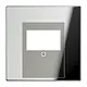 JUNG GCR 2969 T centraalplaat multimedia LS990 glanzend chroom