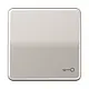 JUNG CD 590 T PT schakelwip met sleutelsymbool CD500 platina