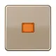 JUNG CD 590 KO GB schakelwip groot controlevenster CD500 goud brons