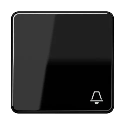 JUNG CD 590 K SW schakelwip met belsymbool CD500 zwart