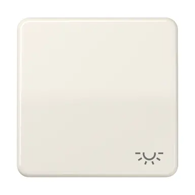 JUNG CD 590 L schakelwip met lichtsymbool CD500 creme