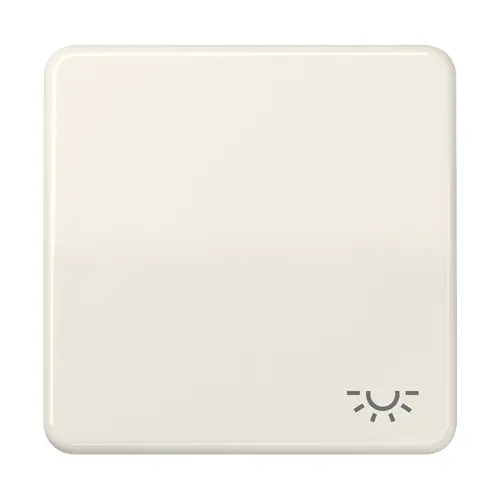 JUNG CD 590 L schakelwip met lichtsymbool CD500 creme