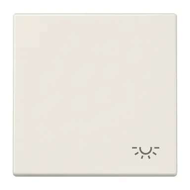 JUNG LS 990 L schakelwip met lichtsymbool LS990 creme