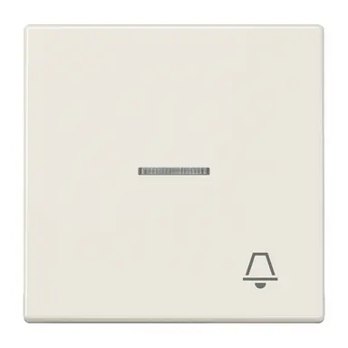 JUNG LS 990 KO5 K schakelwip met belsymbool en controlevenster LS990 creme