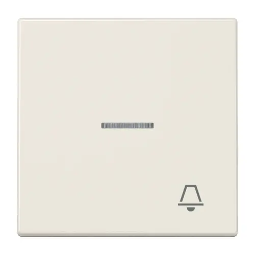 JUNG LS 990 KO5 K schakelwip met belsymbool en controlevenster LS990 creme
