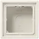 JUNG LS 581 A W opbouwbak 1-voudig LS990 creme
