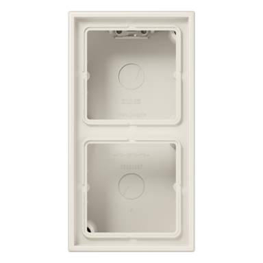 JUNG LS 582 A W opbouwbak 2-voudig LS990 creme