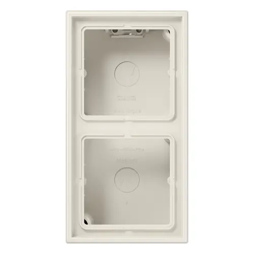 JUNG LS 582 A W opbouwbak 2-voudig LS990 creme
