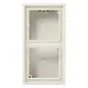JUNG LS 582 A W opbouwbak 2-voudig LS990 creme