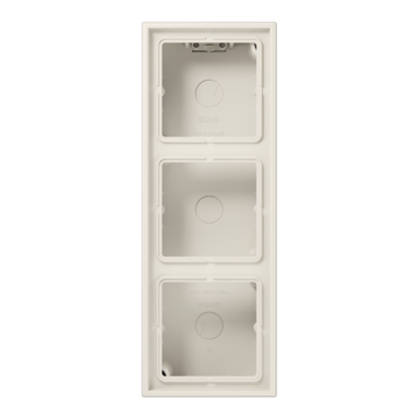 JUNG LS 583 A W opbouwbak 3-voudig LS990 creme