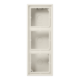 JUNG LS 583 A W opbouwbak 3-voudig LS990 creme